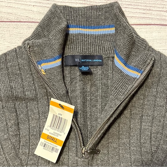 NWT Material London Men’s Pullover size S - Picture 2 of 4